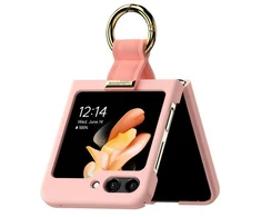 Mercury dėklas Gold Ring Flip6 F741 dėklas telefonui rožinės spalvos