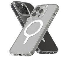 Mercury dėklas MagSafe Jelhard Apple iPhone 15Pro Max 6,7" skaidrus
