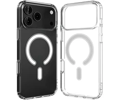 Dėklas Mercury Jelhard MagSafe iPhone 17 Pro Max permatomas
