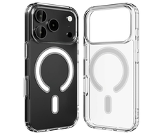 Dėklas Mercury Jelhard MagSafe skirtas Apple iPhone 17 Pro skaidrus