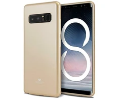 Dėklas MERCURY JELLY CASE GOLD IPHONE 13 PRO MAX