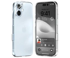 Dėklas Mercury Jelly Clear Apple iPhone 16 skaidrus