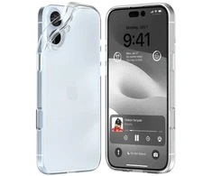 Dėklas Mercury Jelly Clear Apple iPhone 16 Plus skaidrus