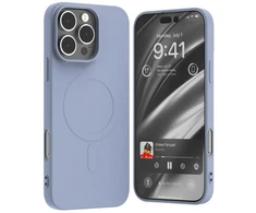 Mercury MagSafe Semi-Silikoninis Apple iPhone 16 Pro Max 6,9" dėklas telefonui levandų spalvos