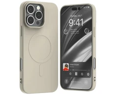 Dėklas Mercury MagSafe Semi-Silikoninis Apple iPhone 16 Pro Max 6,9" dėkals telefonui pilkos spalvos