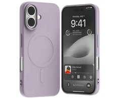 Mercury MagSafe Semi-Silikoninis Apple iPhone 16 6,1" dėklas telefonui violetinės spalvos