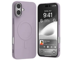 Mercury MagSafe Semi-Silikoninis Apple iPhone 16 Plus 6,7" dėklas telefonui violetinės spalvos