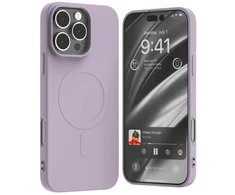 Mercury MagSafe Semi-Silikoninis Apple iPhone 16 Pro Max 6,9" dėklas telefonui violetinės spalvos