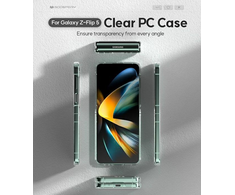 Dėklas Mercury PC HardCase Samsung Galaxy Z Flip5 F731 skaidrus