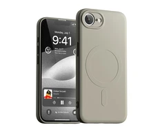 Dėklas Mercury Semi-Silicone MagSafe skirta Apple iPhone 16e pilkos spalvos