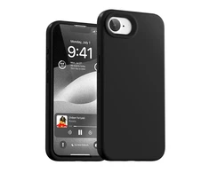 Dėklas Mercury Silicone skirta Apple iPhone 16e juodos spalvos