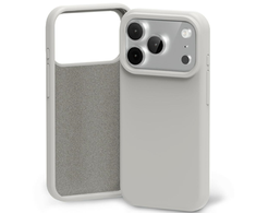 Dėklas Mercury Silicone skirtas Apple iPhone 17 Pro pilkos spalvos