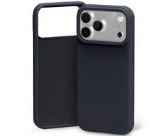 Dėklas Mercury Silicone skirtas Apple iPhone 17 Pro Max mėlynos spalvos