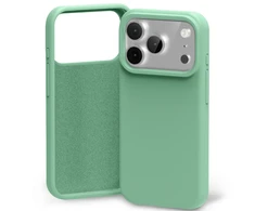 Dėklas Mercury Silicone skirtas Apple iPhone 17 Pro žalios spalvos