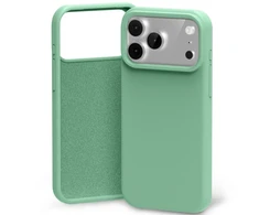 Dėklas Mercury Silicone skirtas Apple iPhone 17 Pro Max žalios spalvos