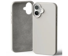 Dėklas Mercury Silikoninis Apple iPhone 16 Plus 6,7" dėkals telefonui pilkos spalvos