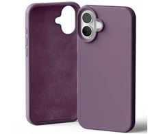 Mercury Silikoninis Apple iPhone 16 Plus 6,7" dėklas telefonui violetinės spalvos
