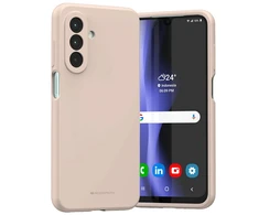Dėklas Mercury Silicone Samsung A26 rožinės spalvos/pink sand