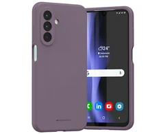 Dėklas Mercury Silicone Samsung A26 violetinės spalvos