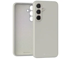 Mercury Silikoninis Samsung Galaxy A35 A356 dėklas telefonui pilkos spalvos