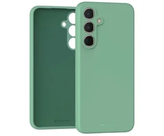 Mercury Silikoninis Samsung Galaxy A35 A356 dėklas telefonui žalios spalvos