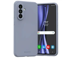 Dėklas Mercury Silicone Samsung A56 levandų spalvos/lavender