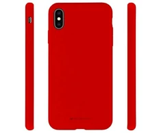 Mercury Silikoninis Samsung Galaxy M33 5G M336 dėklas telefonui raudonos spalvos