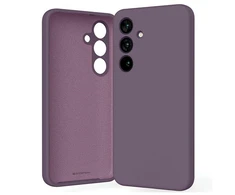 Mercury Silikoninis Samsung Galaxy S24 S921 dėklas telefonui violetinės spalvos