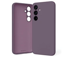 Mercury Silikoninis Samsung Galaxy S24 Plus S926 dėklas telefonui violetinės spalvos