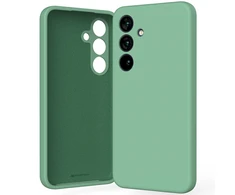 Dėklas Mercury Silikoninis dėklas Samsung S931 S25 tamsiai žalias