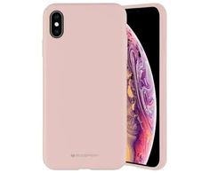 Mercury Silikoninis Samsung A325 A32 4G LTE dėklas telefonui rožinės spalvos sand