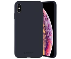 Dėklas Mercury Silicone Samsung Note 20 N980granatowy/navy
