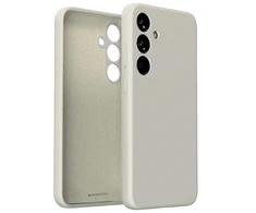 Mercury Silikoninis Samsung S23 FE S711 dėklas telefonui pilkos spalvos