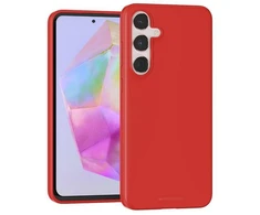 Mercury Soft Samsung Galaxy A35 A356 dėklas telefonui raudonos spalvos