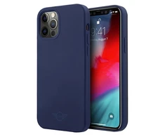 Mini Morris Mini MIHCP12MSLTNA Apple iPhone 12/12 Pro 6,1" mėlynos spalvos tvirtas silikoninis dėklas