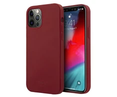 Mini Morris Mini MIHCP12MSLTRE Apple iPhone 12/12 Pro 6,1" raudona/red tvirtas silikoninis dėklas
