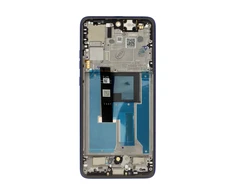 Dėklas „Motorola Edge 50 Neo“ skystųjų kristalų ekranas + jutiklinis blokas + mėlynas priekinis dangtelis (pakeitimų paketas)