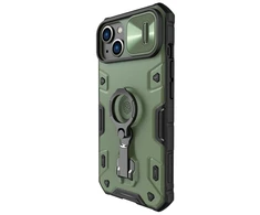 Dėklas Nillkin CamShield Armor Pro Apple iPhone 14 žalias