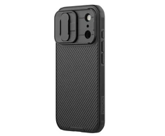 Nillkin CamShield PRO dėklas skirtas Apple iPhone 17 Pro juodos spalvos