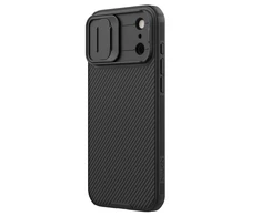 Nillkin CamShield PRO dėklas skirtas Apple iPhone 17 Pro Max juodos spalvos