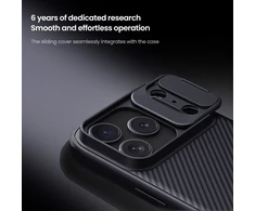 Nillkin CamShield PRO dėklas skirtas Apple iPhone 17 Pro Titanium Gray