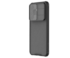 Nillkin CamShield PRO Hard dėklas skirtas Samsung Galaxy A57 skaidrus juodos spalvos