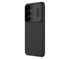Nillkin CamShield PRO Hard Samsung Galaxy S25 dėklas telefonui juodos spalvos