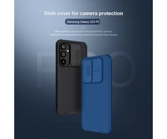 Dėklas Nillkin CamShield Pro Samsung S711 S23 FE mėlynas