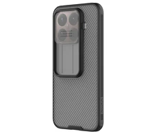 Nillkin CamShield PRO Hard dėklas skirtas Xiaomi 15T Pro Transparent juodos spalvos