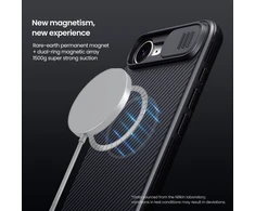 Nillkin CamShield Pro Magnetic Apple iPhone 16e – dėklas telefonui juodos spalvos
