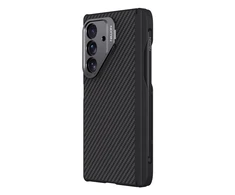 Nillkin CarboProp Aramid Magnetic Pen Slot dėklas skirtas Samsung Galaxy Z Fold 7 juodos spalvos