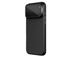 Nillkin CarboProp Aramid Magnetic dėklas skirtas Apple iPhone 17 Pro Max juodos spalvos