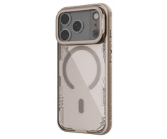 Nillkin Iceblade Prop magnetinis dėklas, skirtas Apple iPhone 17 Pro, Dune Brown