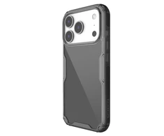 Nillkin Nature TPU PRO dėklas skirtas Apple iPhone 17 Pro skaidrus juodos spalvos